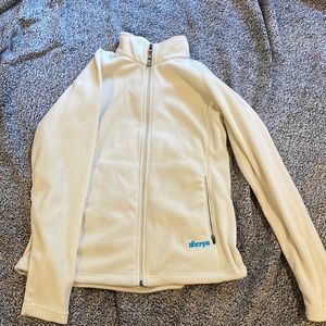 Sherpa Cream Fleece Zip Up